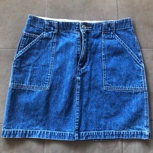 GAP vintage denim skirt size 8